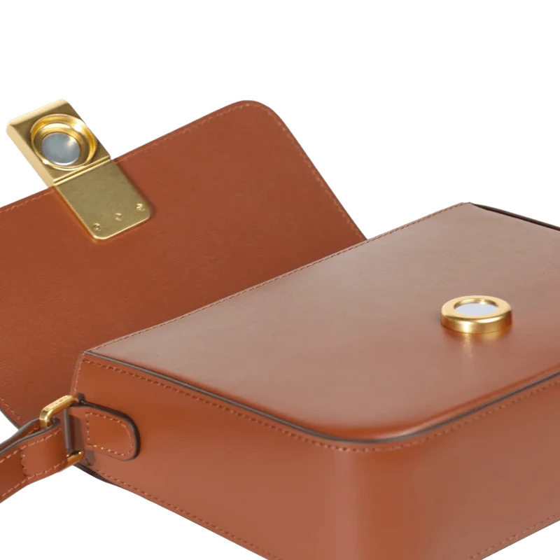 Mini Monceau - Cuir Box Camel