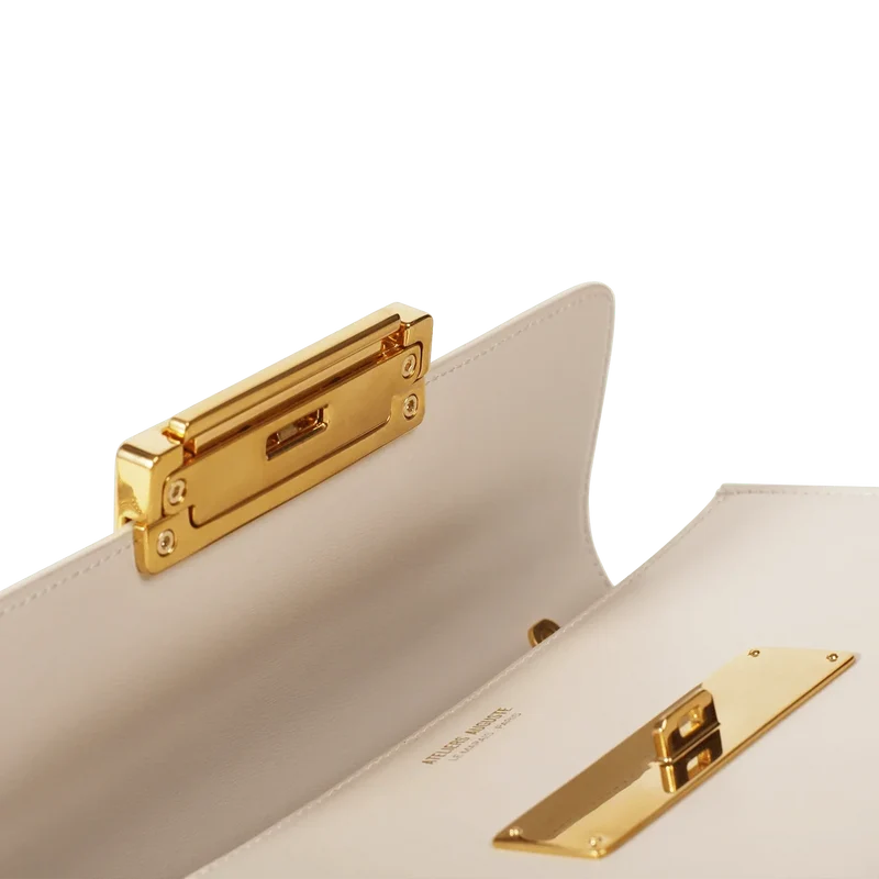 Alma - Cuir Box Blanc Cassé
