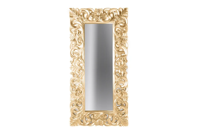 Élégant miroir mural VENICE 180x90cm doré style baroque antique