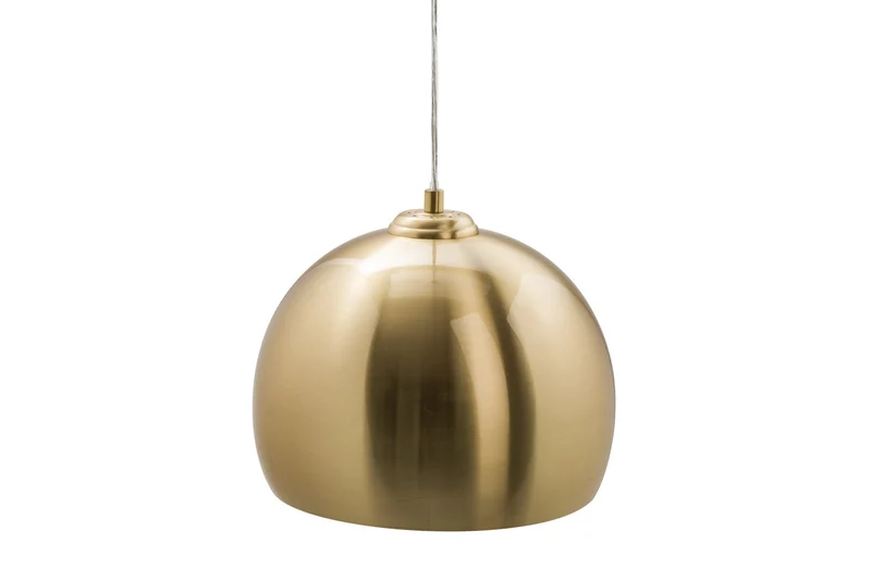 Suspension moderne GOLDEN BALL 30cm lampe suspendue dorée réglable en hauteur