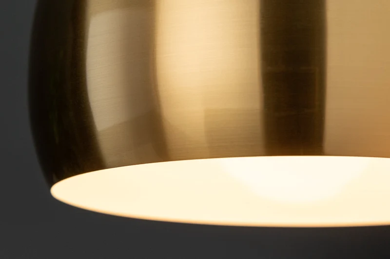 Suspension moderne GOLDEN BALL 30cm lampe suspendue dorée réglable en hauteur