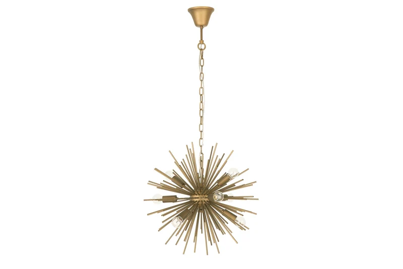 Suspension élégante SUNLIGHT 50 cm dorée mate
