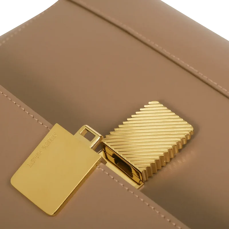 Mini Marly - Cuir Box Taupe