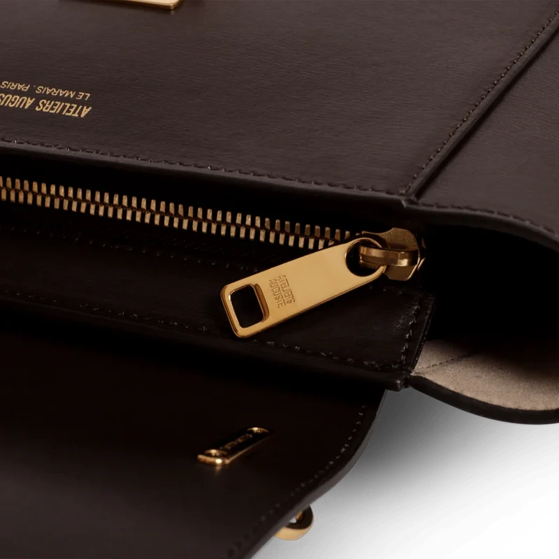 Mini Marly - Cuir Box Chocolat