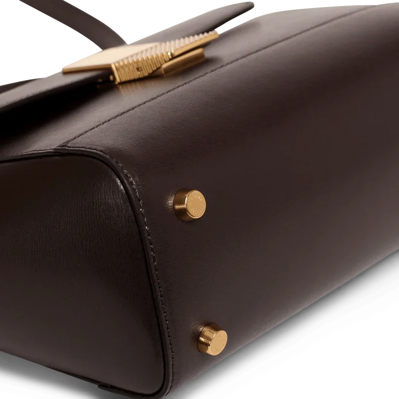 Mini Marly - Cuir Box Chocolat