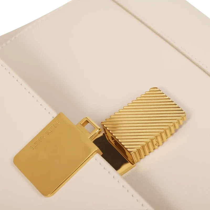 Mini Marly - Cuir Box Blanc Cassé