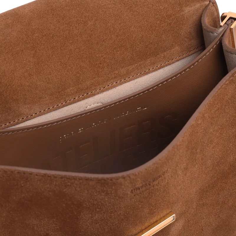 Mini Amelot - Cuir Velours Camel