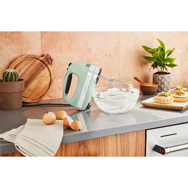 Batteur à main électrique 9 vitesses 85 W vert pistache 5KHM9212EPT Kitchenaid