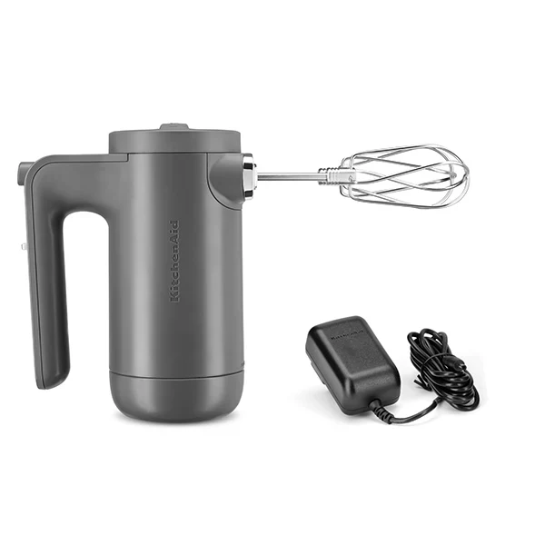 Batteur à main électrique sans fil 7 vitesses gris mat 5KHMB732EDG Kitchenaid