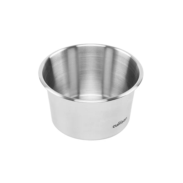 Boîte de conservation ronde en inox 920 ml compatible micro-ondes Cuitisan