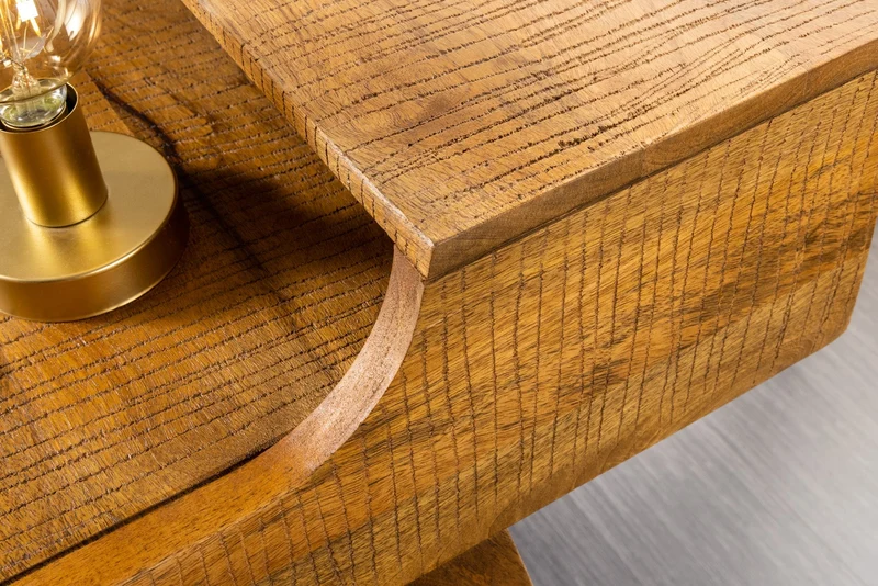 Secrétaire massif MONSOON 120cm bureau en manguier