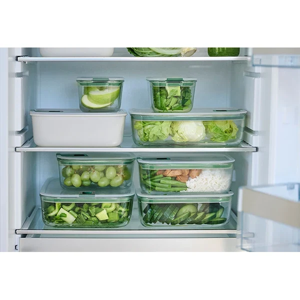 Boîte hermétique en verre 1500 ml EasyClip Nordic Sage Mepal