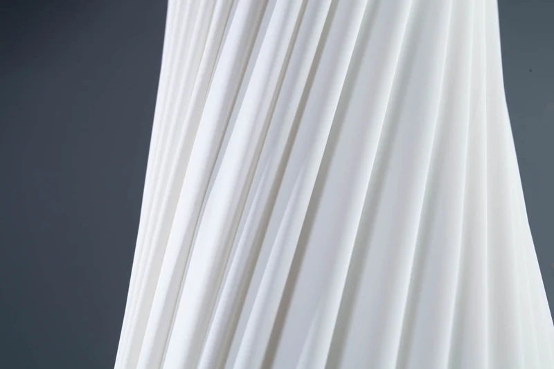 Lampe sur pied design moderne PARIS X 160cm blanche