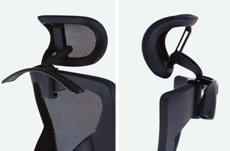 Chaise ergonomique de bureau - WAVE en mousse et maille