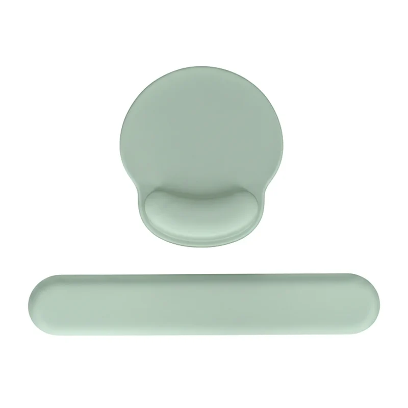 Tapis de souris ergonomique et coussin clavier 2-en-1