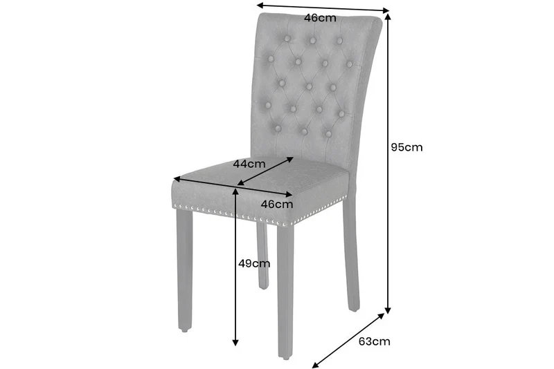 Lot de 2x chaises avec accoudoirs EXTRAVAGANCIA beige cordon métal brossé champagne or