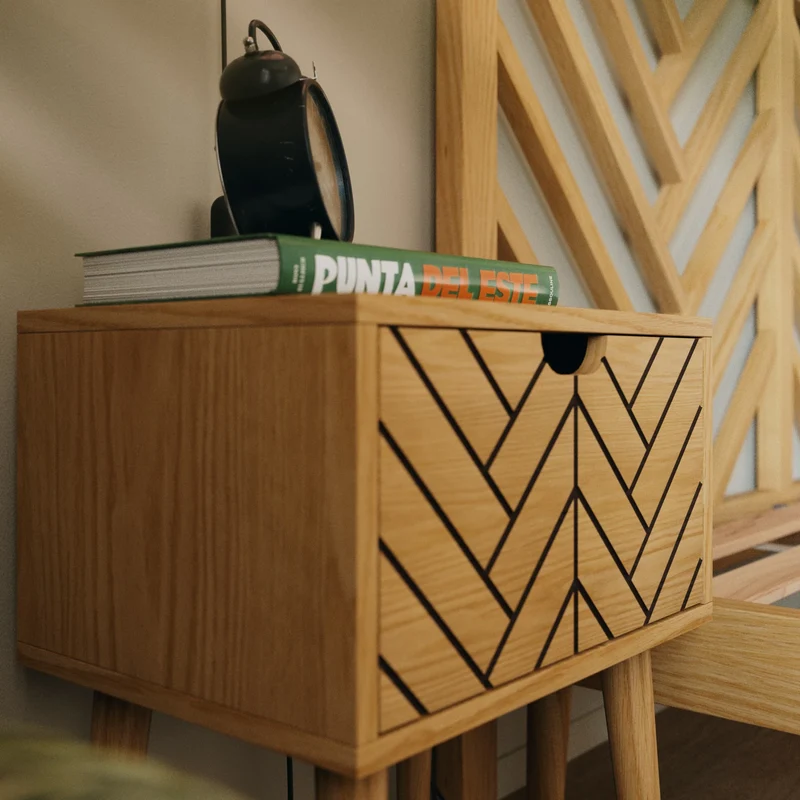 Table de chevet bois Ali