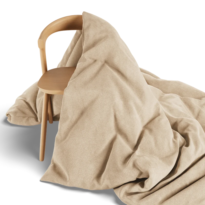 Housse de couette flanelle de coton