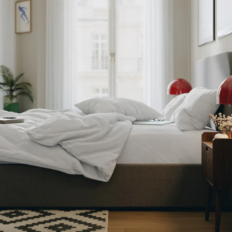 Housse de couette flanelle de coton
