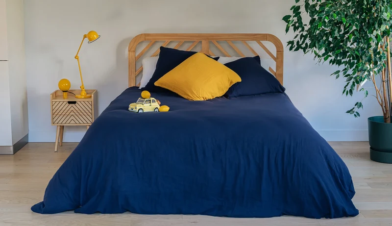 Housse de couette gaze de coton