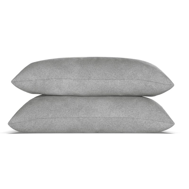 Taies d'oreiller flanelle de coton