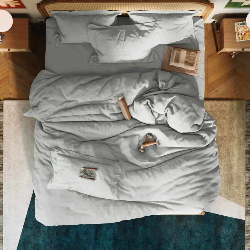 Taies d'oreiller percale