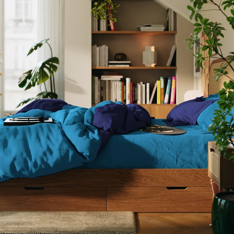 Taies d'oreiller percale