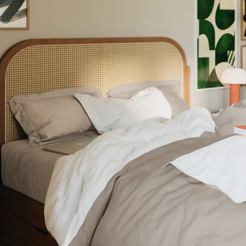 Taies d'oreiller percale