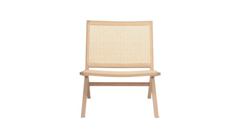 Endless Summer Lounge Chair, Natural Cane/Ash