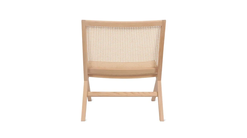 Endless Summer Lounge Chair, Natural Cane/Ash