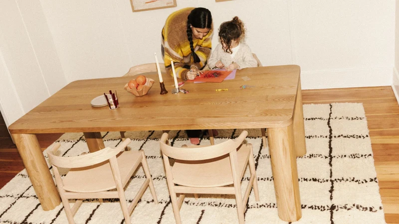 Field Dining Table, Seats 4-6 People, Ash