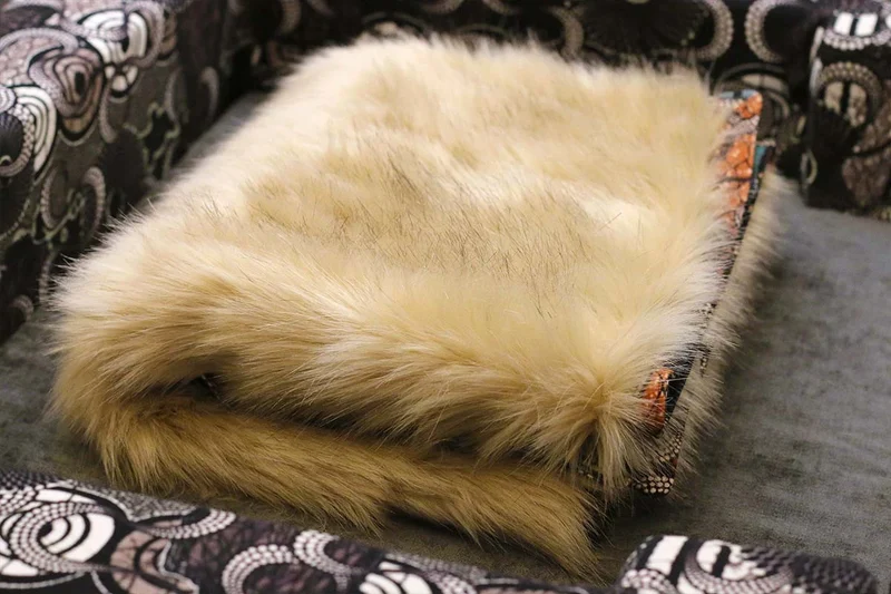 Couverture pour chien « Metis » Africa - Tissu Jean-Paul Gaultier