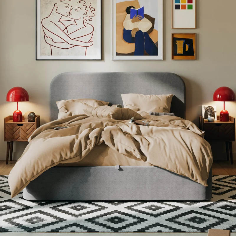 Drap housse flanelle de coton