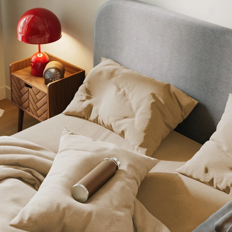 Drap housse flanelle de coton