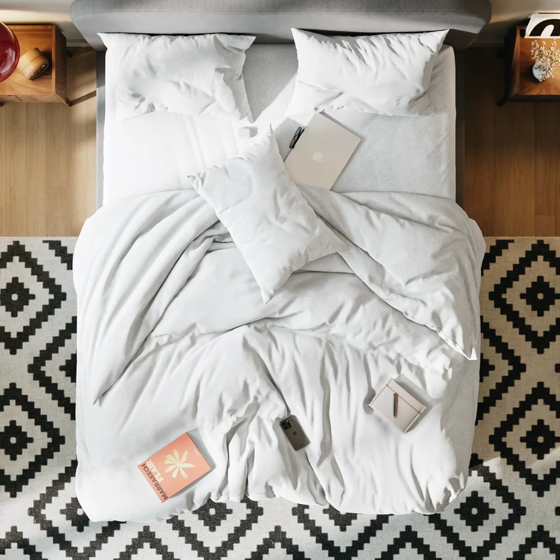 Drap housse flanelle de coton