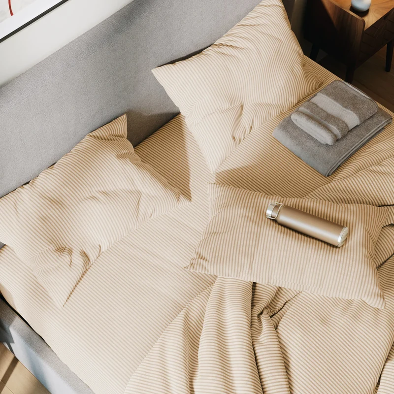Drap housse flanelle de coton