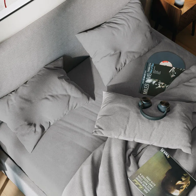 Drap housse flanelle de coton