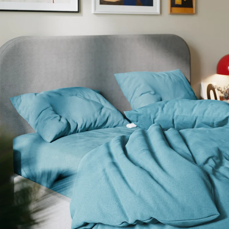 Drap housse flanelle de coton