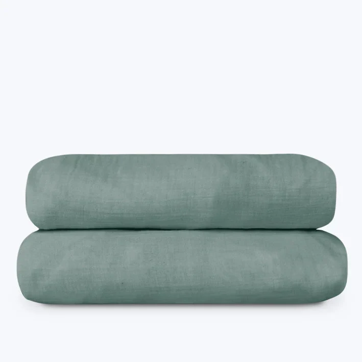 Drap plat gaze de coton
