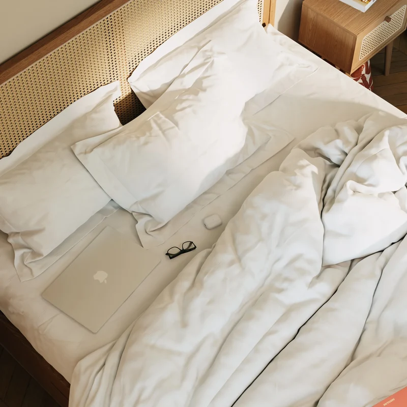 Drap plat percale
