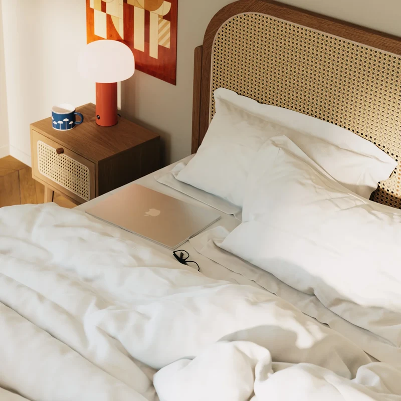 Drap plat percale