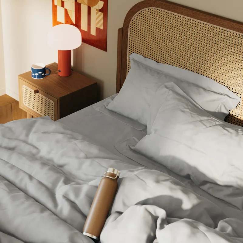 Drap plat percale