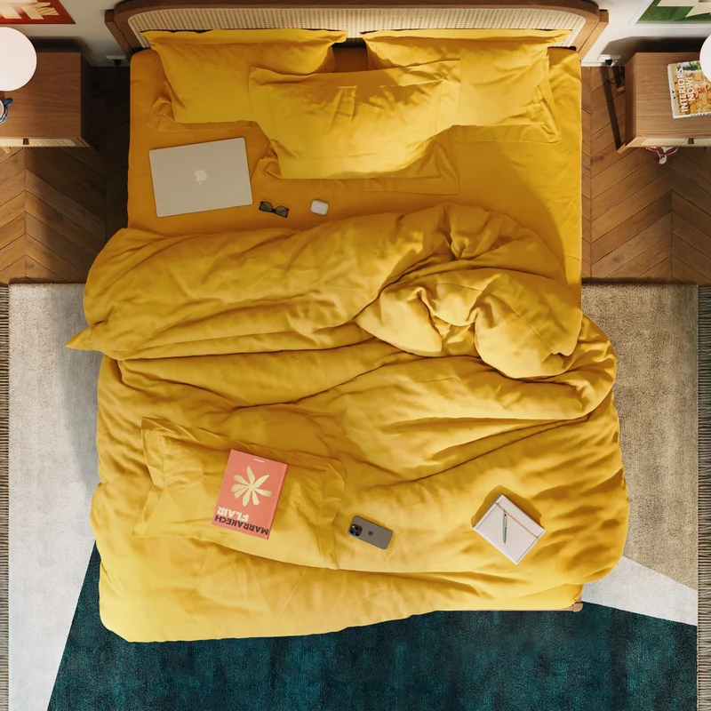 Drap plat percale