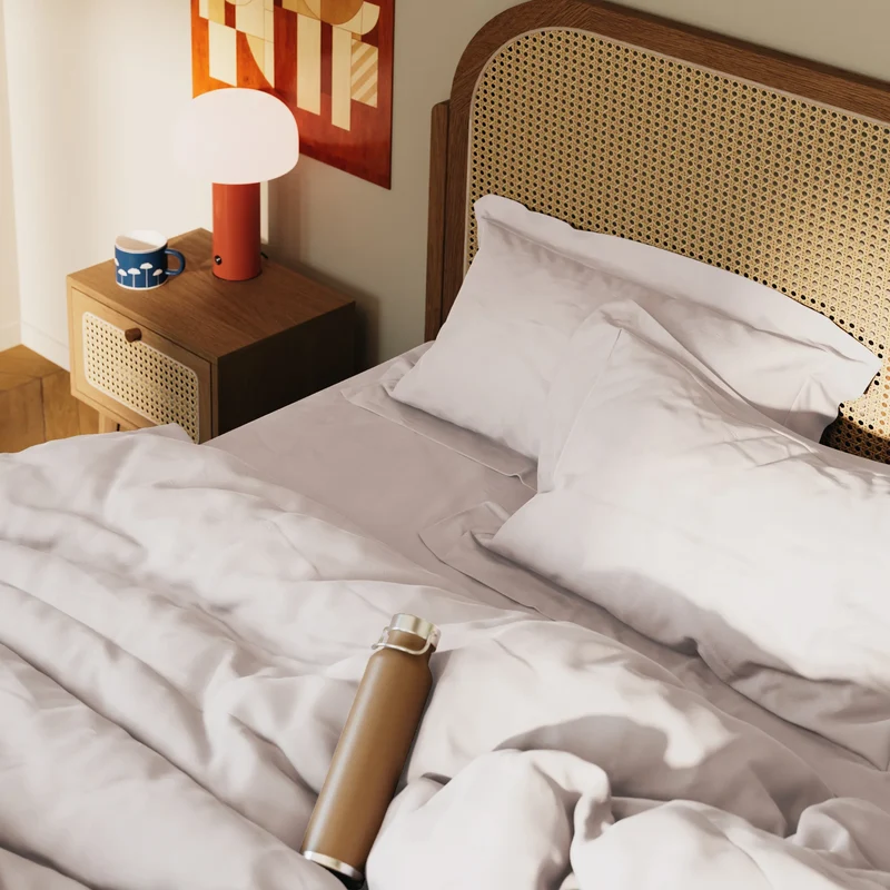 Drap plat percale
