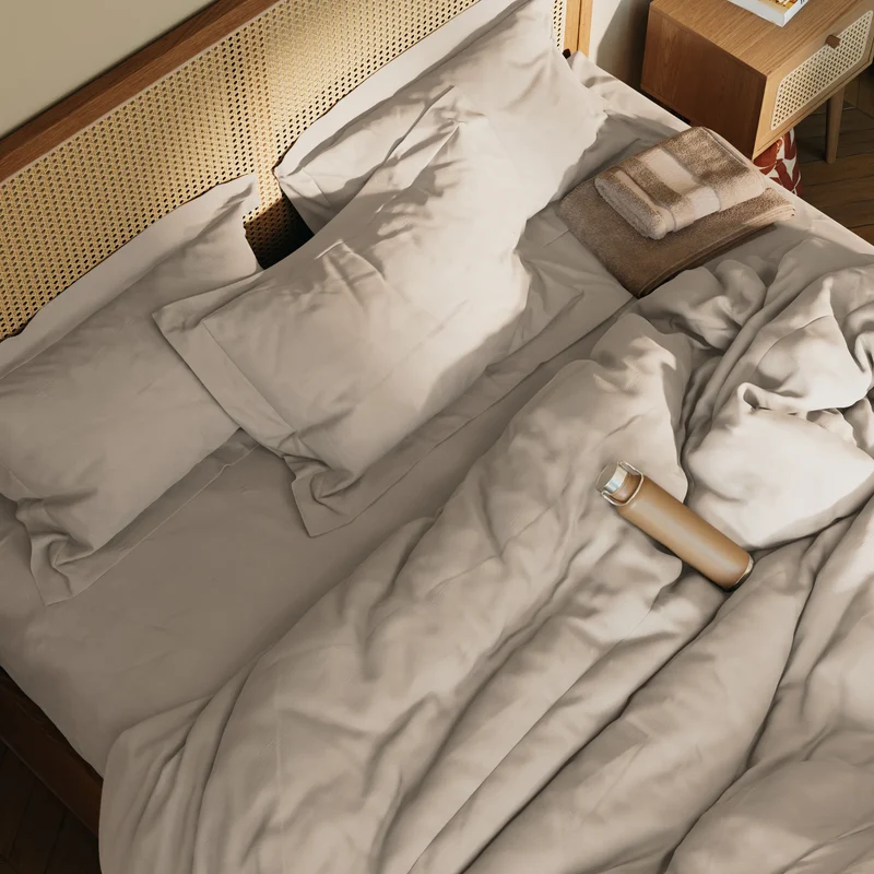 Drap plat percale