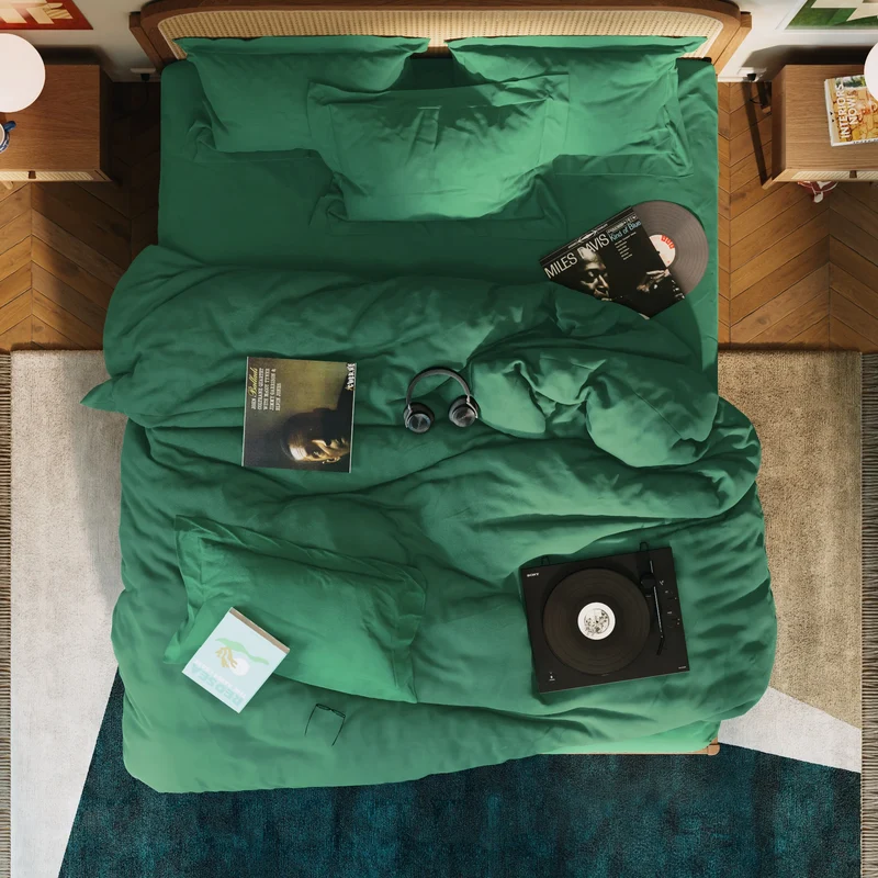 Drap plat percale