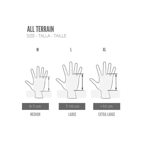 All Terrain Maniques Noir Taille L