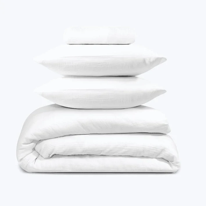Parure de lit en gaze de coton