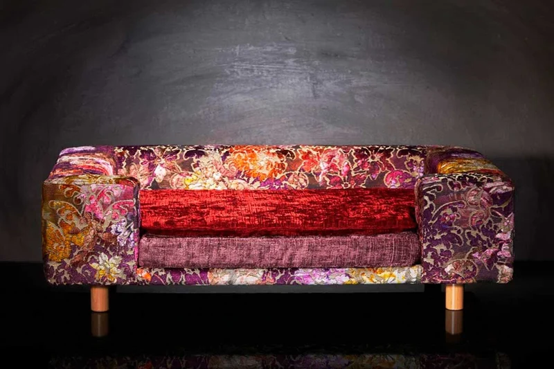 Canapé pour chien « Le Couture » Palace (Bleu ou Rose)