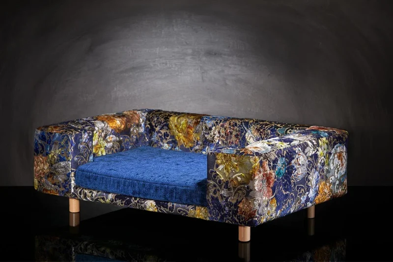 Canapé pour chat « Le Couture » Palace (Rose ou Bleu)